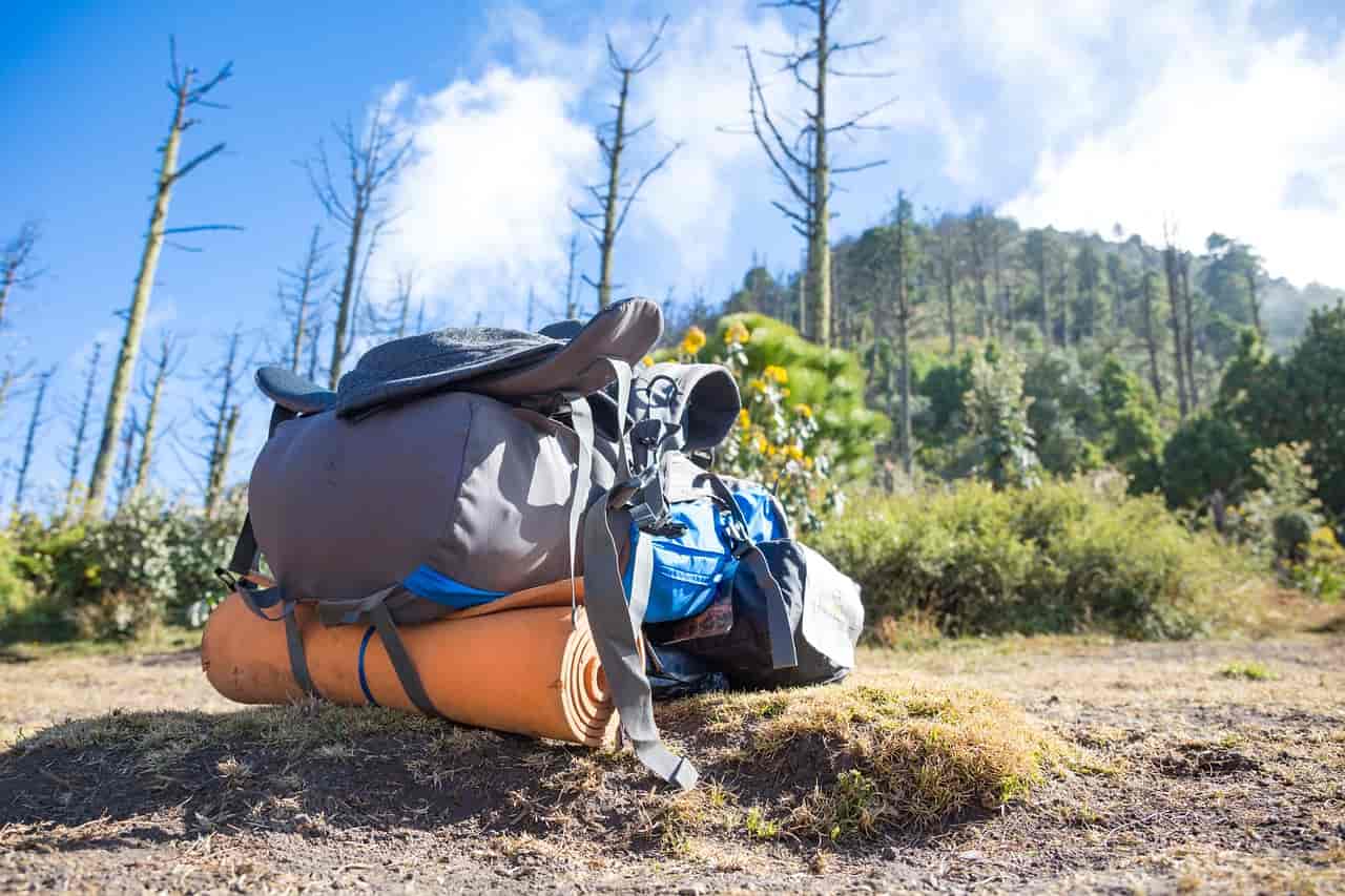 Backpack ready to go